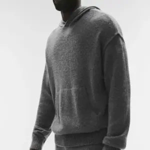 Wool Cashmere New Class Hoodie - Platinum Grey