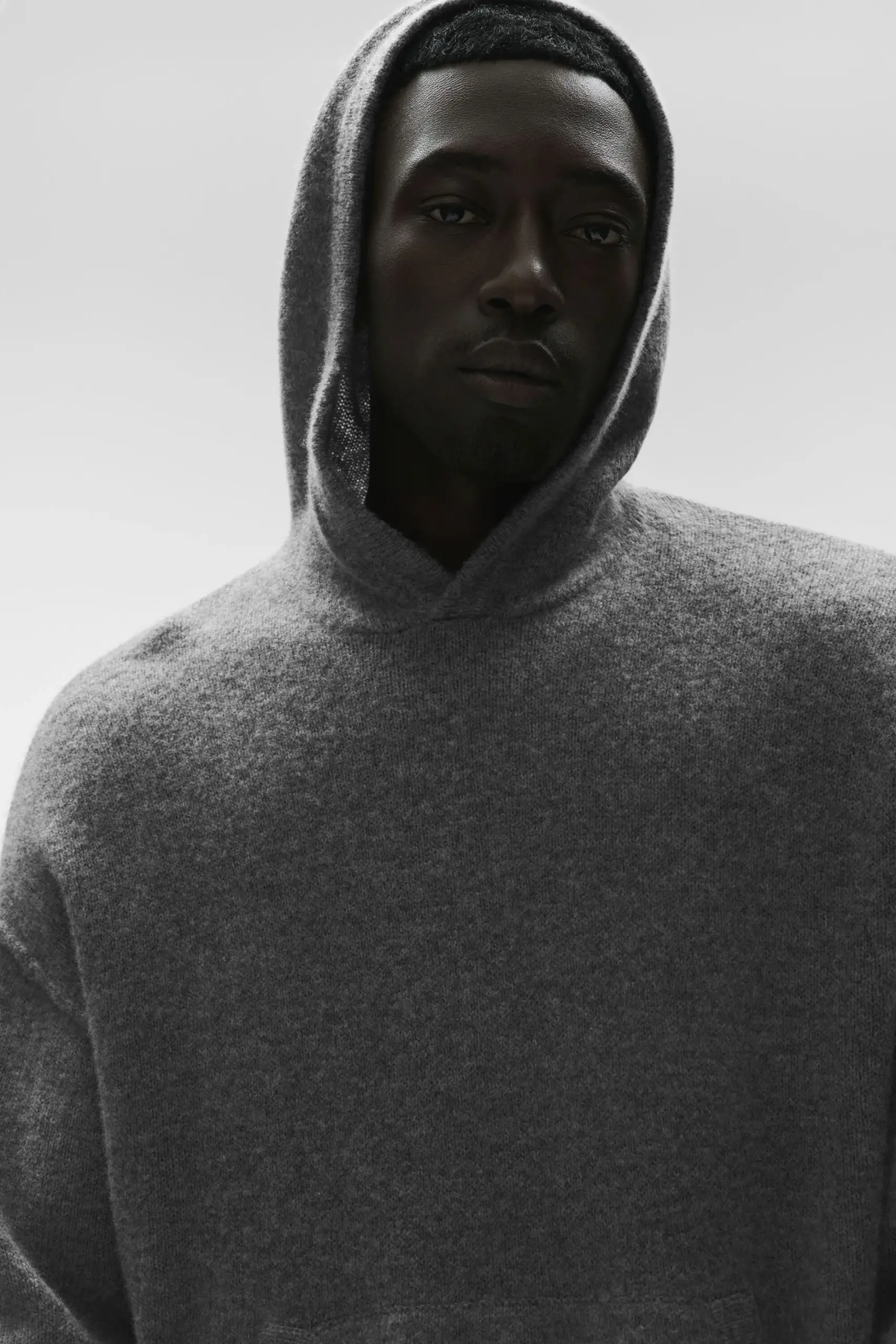 Wool Cashmere New Class Hoodie - Platinum Grey - Image 4