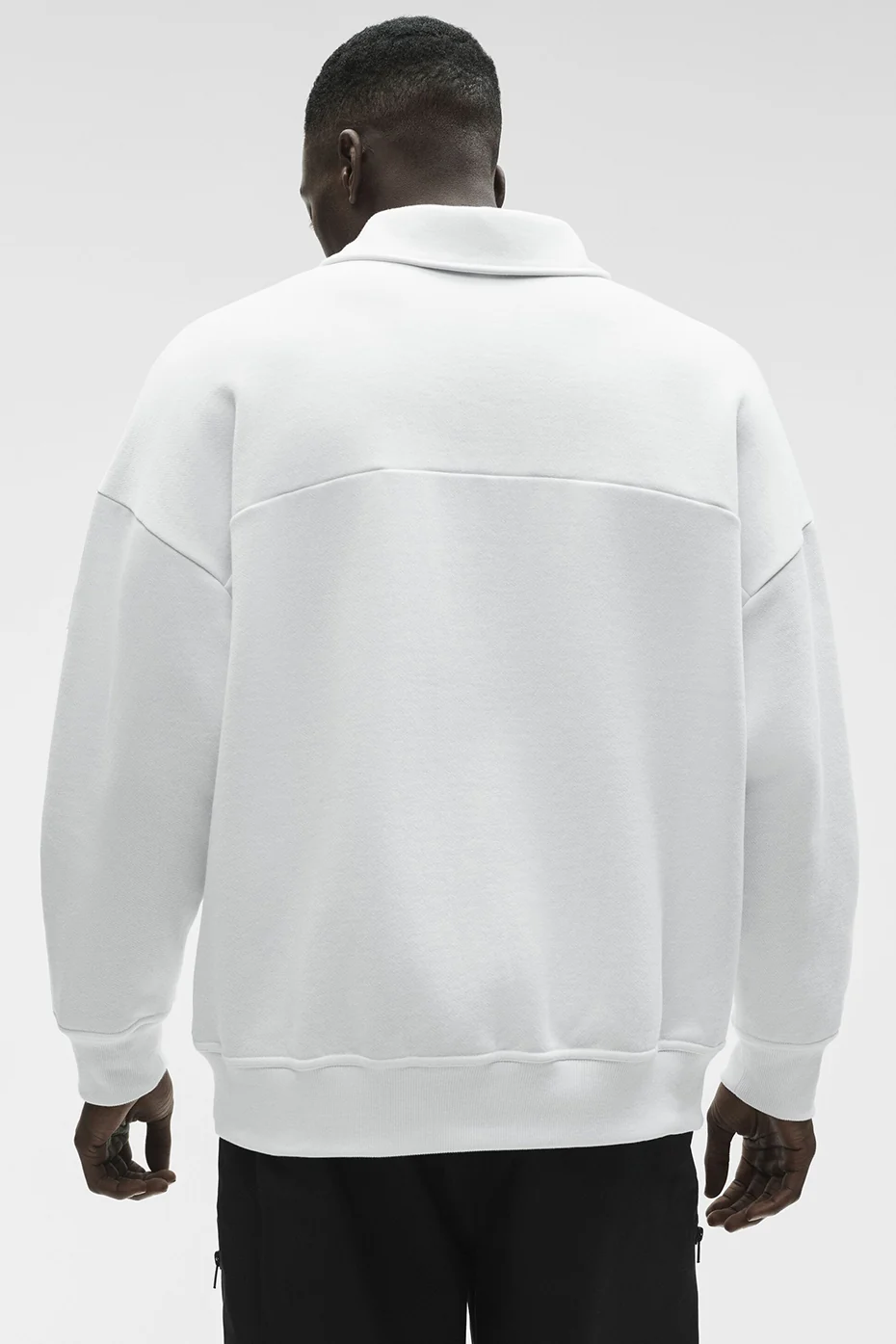 Take It Easy Long Sleeve Henley Pullover - White - Image 4