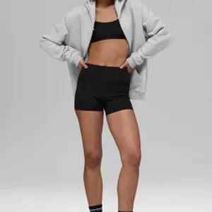 Renown Heavy Weight Full Zip Hoodie - Athletic Heather Grey