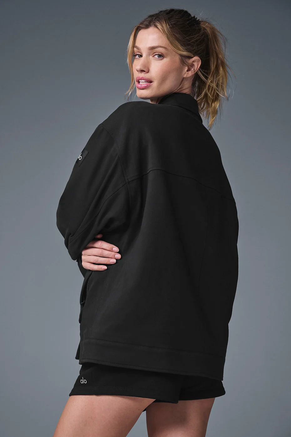Unisex One Up Jacket - Black - Image 2