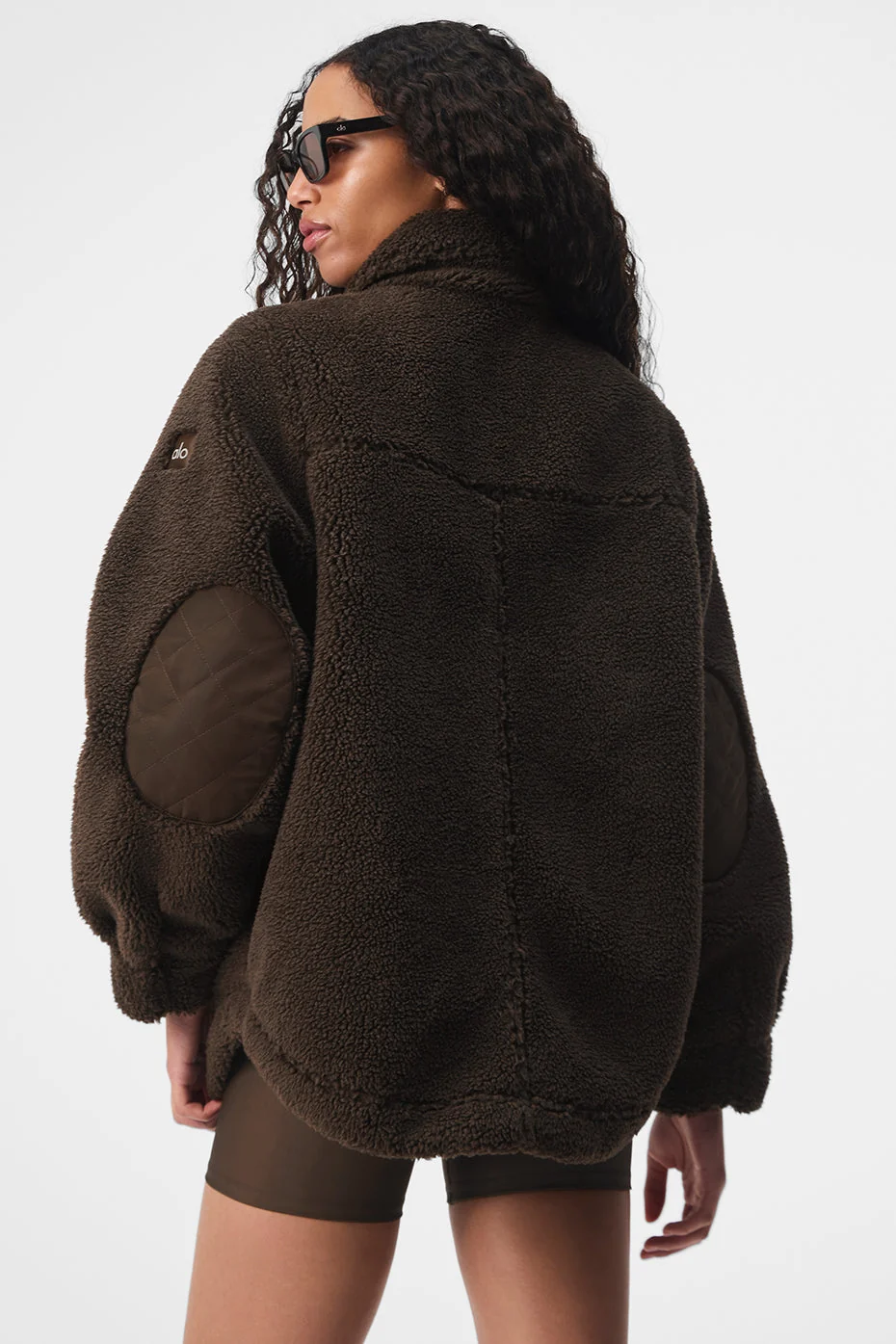 Sherpa Edge Shacket - Espresso - Image 2