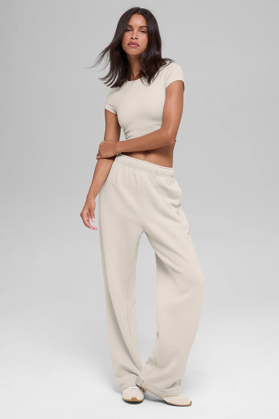 Accolade Straight Leg Sweatpant - Bone - Image 5