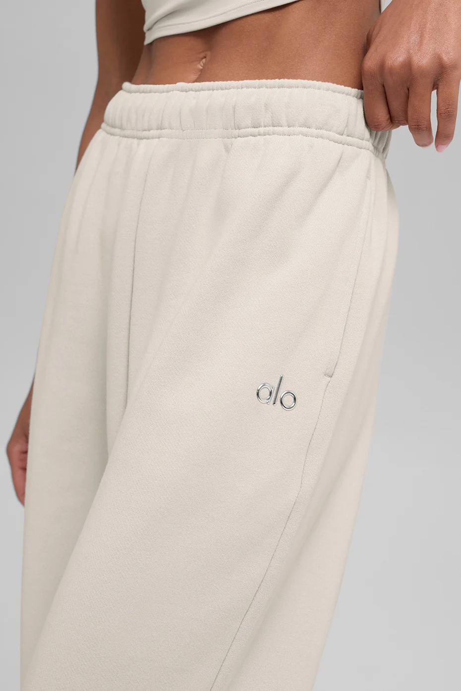Accolade Straight Leg Sweatpant - Bone - Image 2