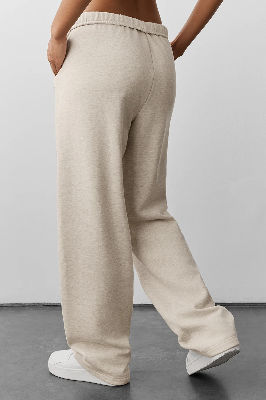 Accolade Straight Leg Sweatpant - Oatmeal Heather - Image 2