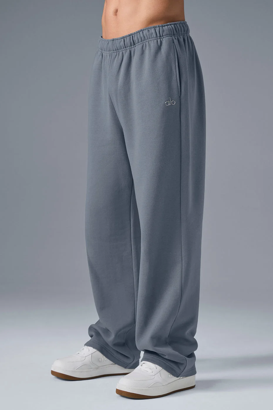 Accolade Straight Leg Sweatpant - Steel Grey - Image 3