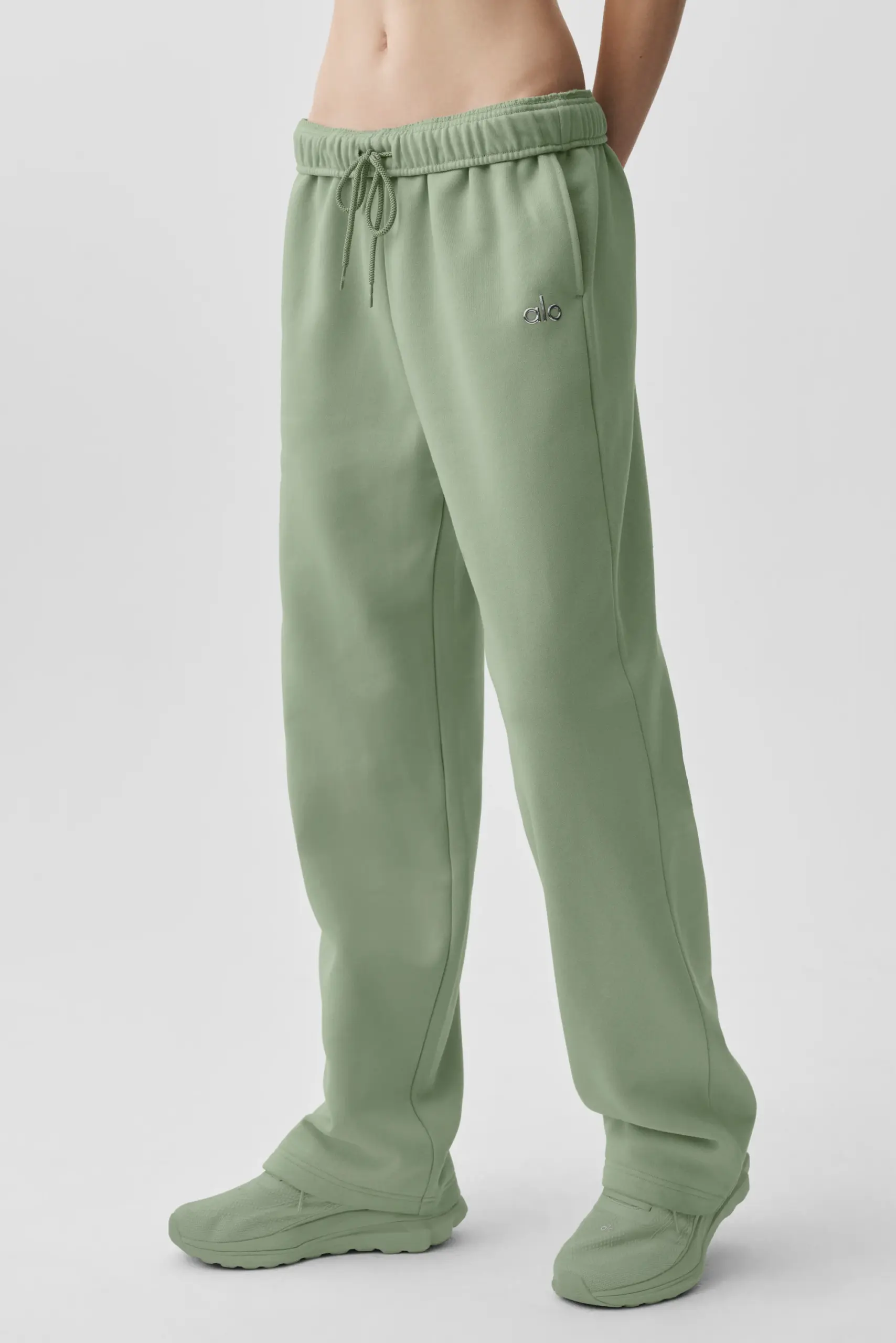 Accolade Straight Leg Sweatpant - Dune Grass - Image 4