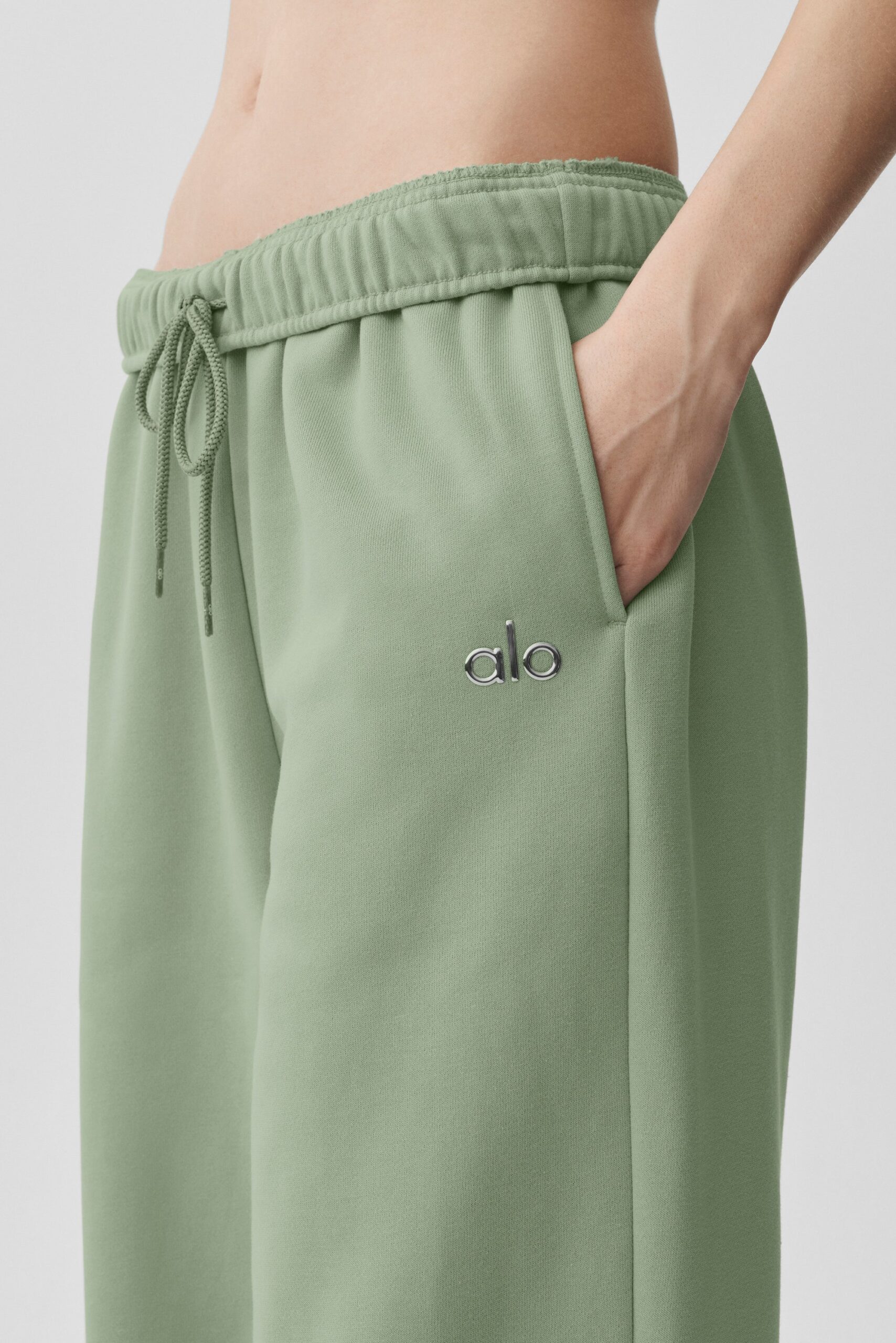 Accolade Straight Leg Sweatpant - Dune Grass - Image 3