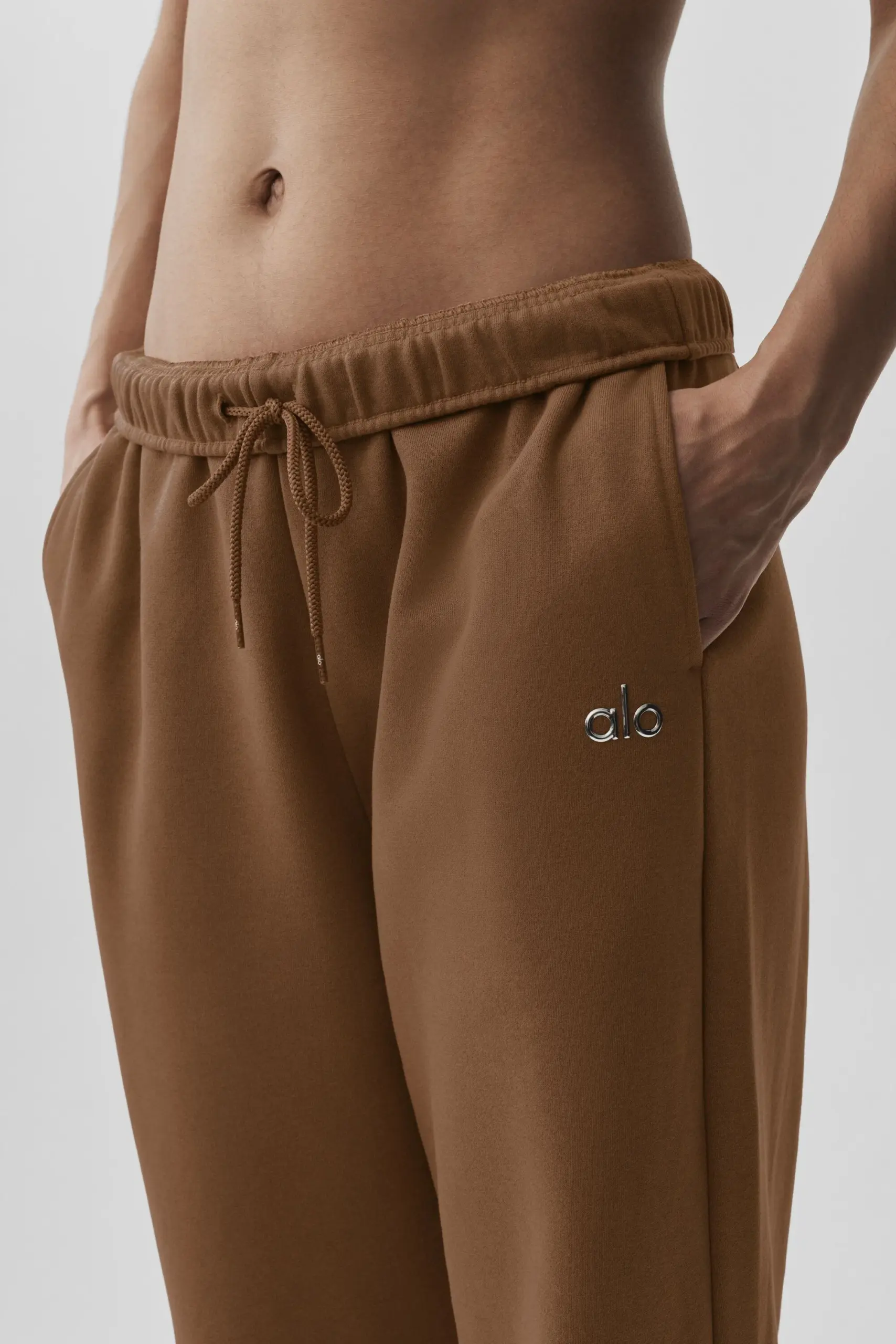 Accolade Straight Leg Sweatpant - Sun Kissed Brown - Image 4