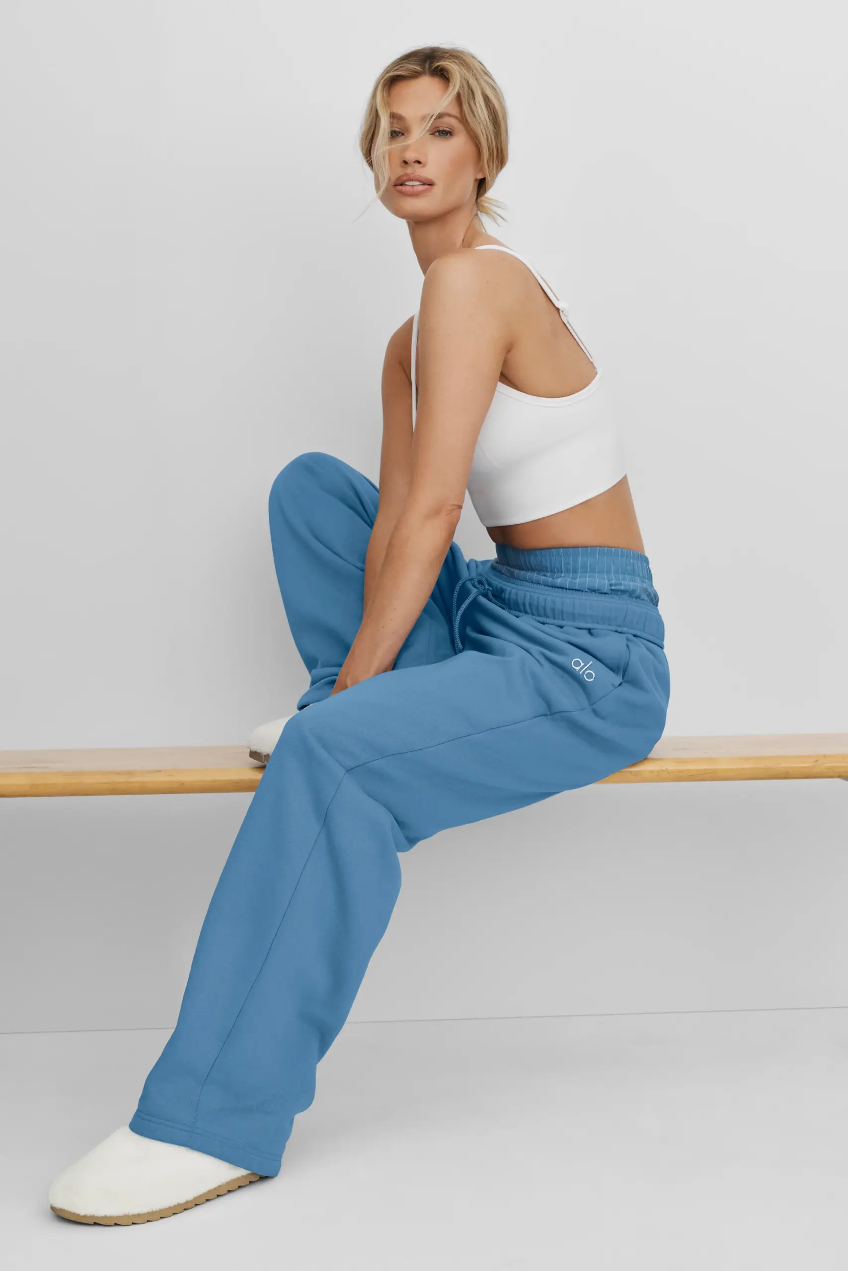 Accolade Straight Leg Sweatpant - California Blue - Image 5