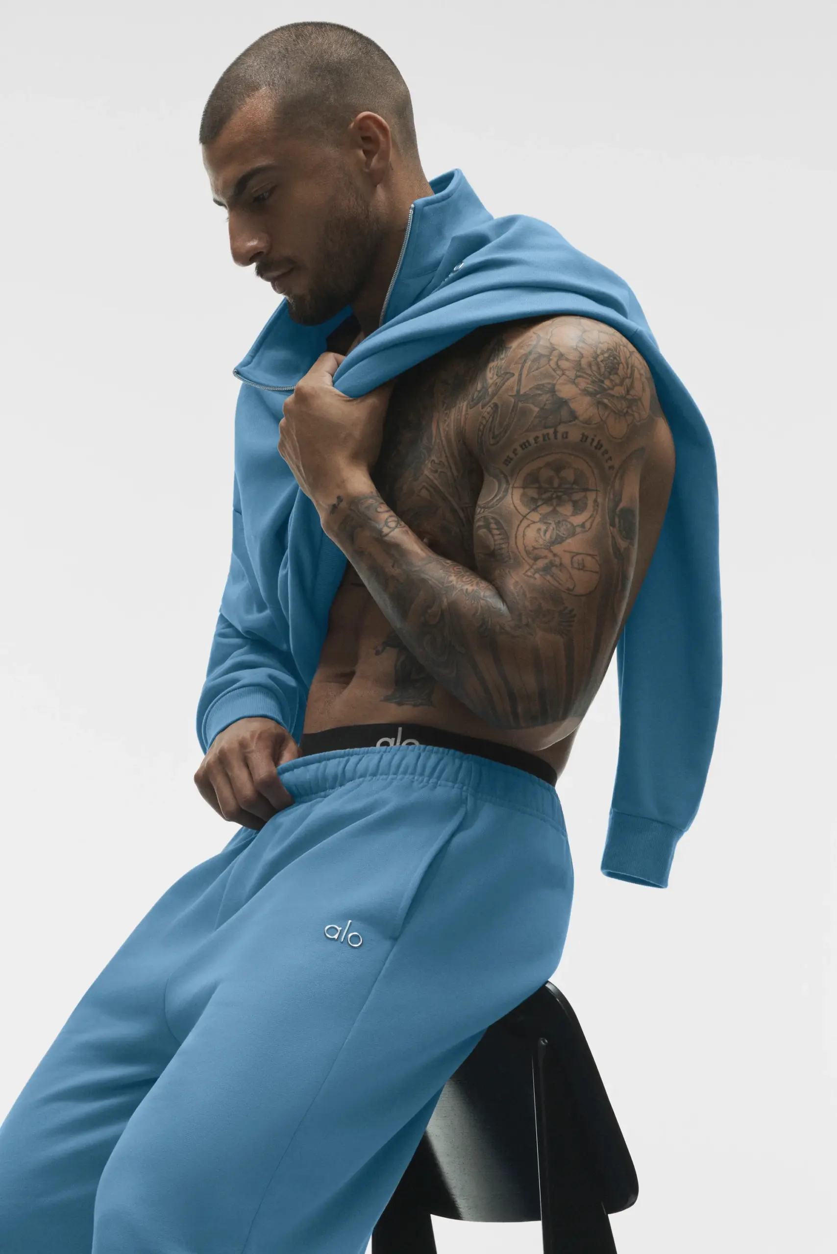 Accolade Straight Leg Sweatpant - California Blue - Image 3