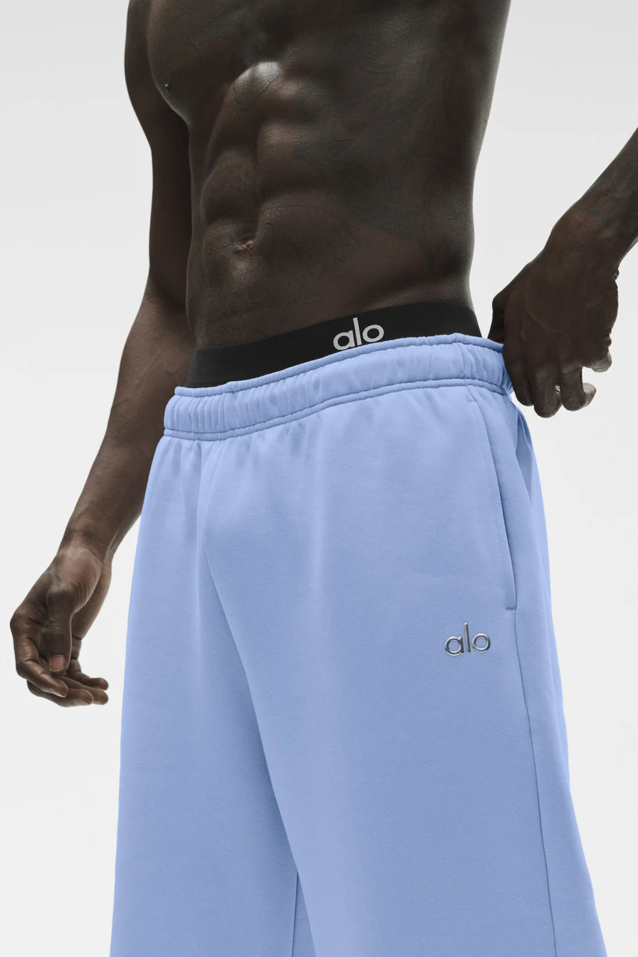 Accolade Straight Leg Sweatpant - Light Provence Blue - Image 3