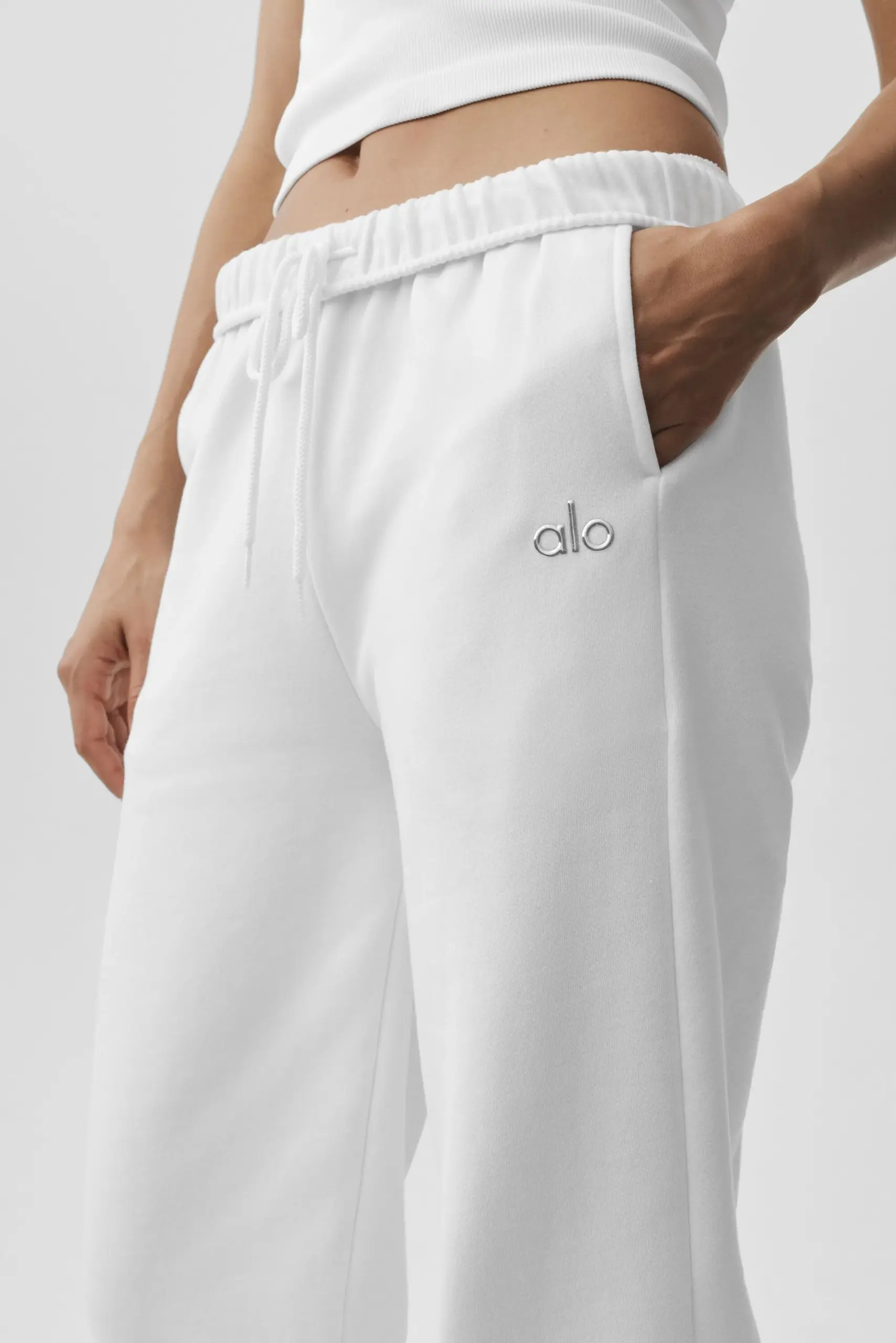 Accolade Sweatpant - White - Image 4