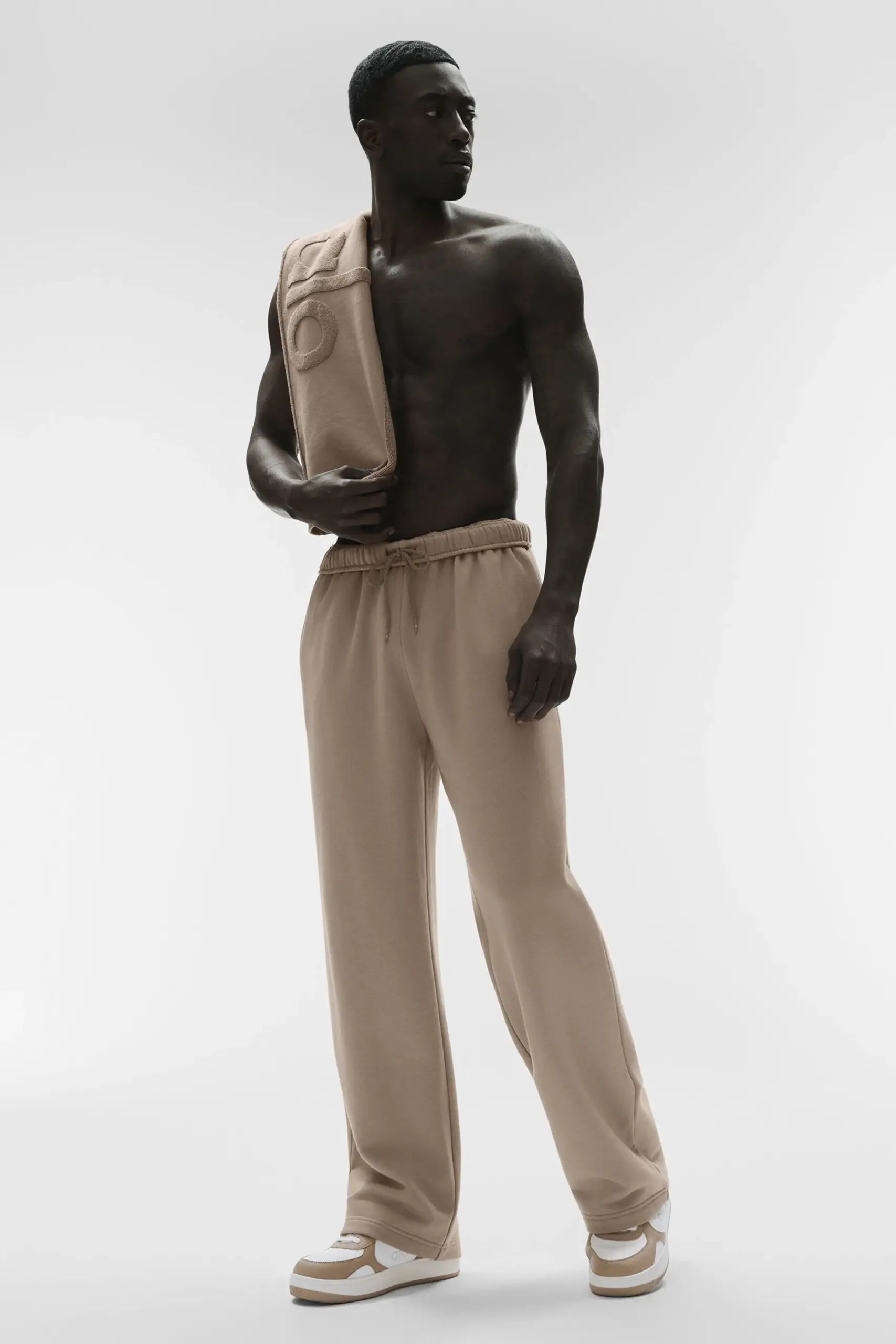 Accolade Straight Leg Sweatpant - Gravel - Image 4