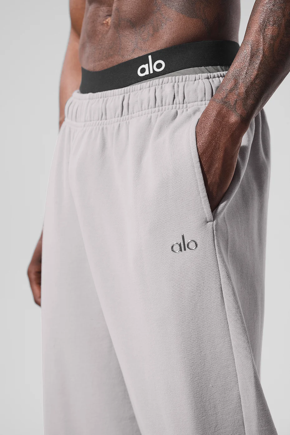 Washed Accolade Straight Leg Sweatpant - Grey Sky Wash - Image 3