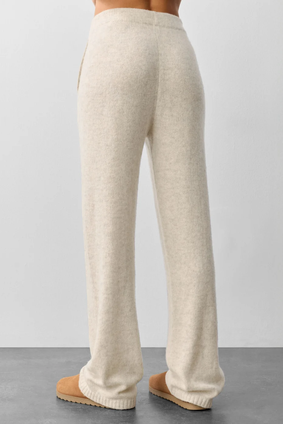 Wool Cashmere New Class Sweatpant - Oatmeal Heather - Image 4