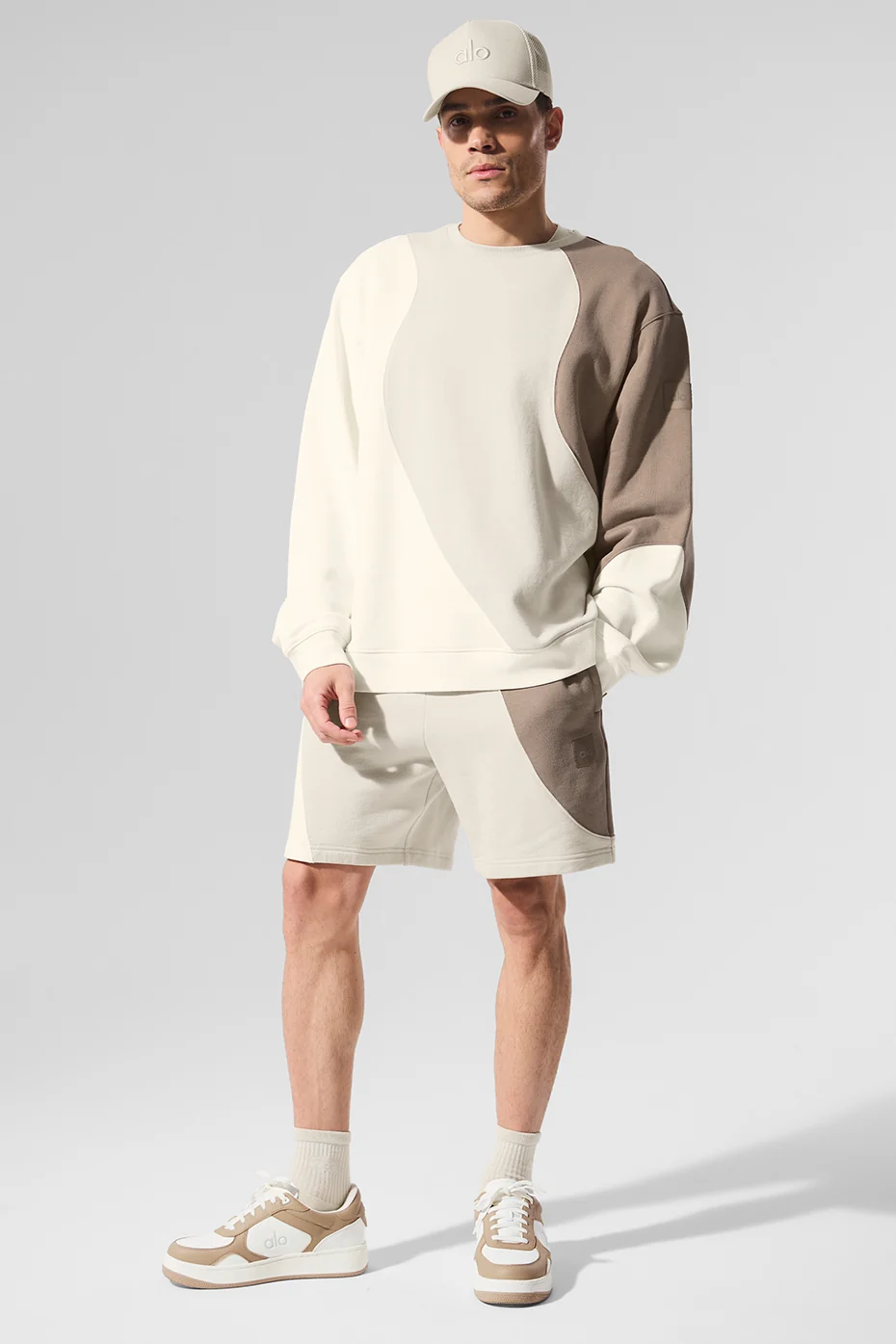 7 Make Waves Short - Ivory/Bone/Gravel - Image 5
