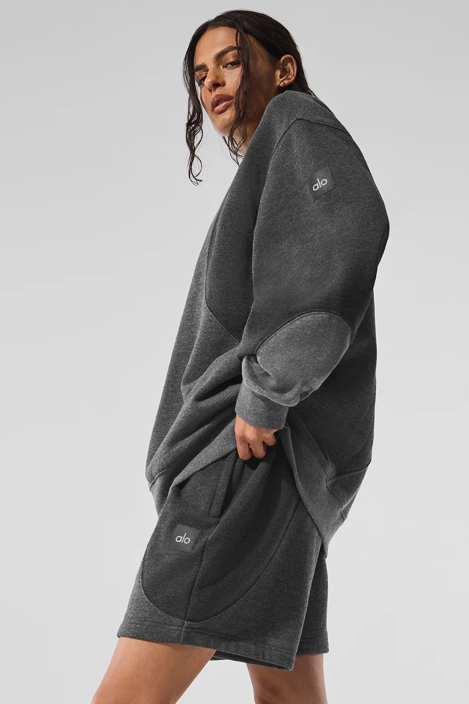 7 Make Waves Short - Dark Heather Grey Tonal - Image 5