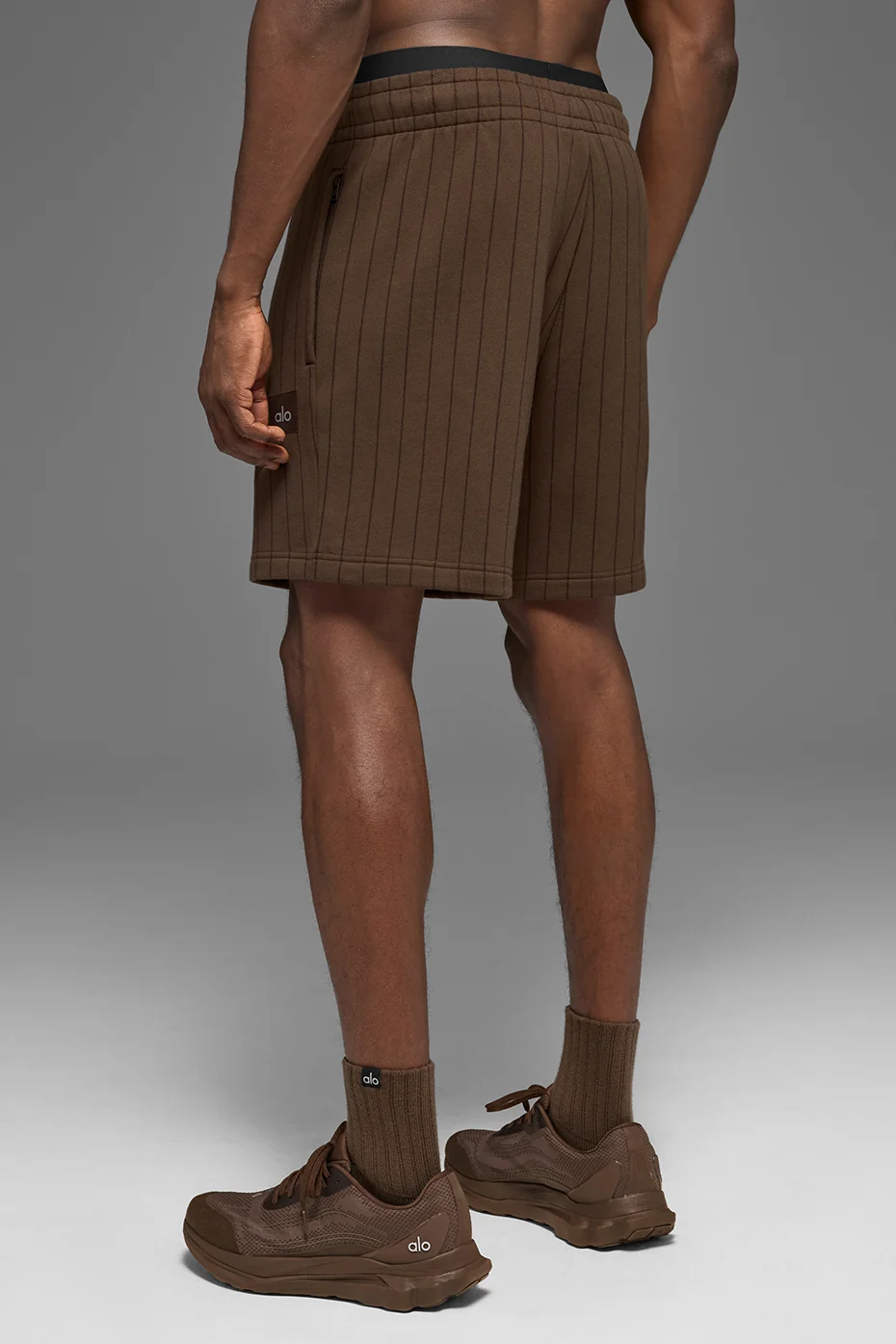 7 Pinstripe Short - Espresso Pinstripe - Image 4