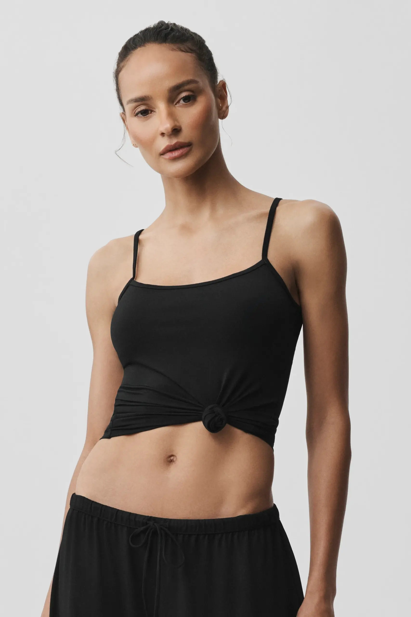 Alosoft Finesse Cami Tank - Black - Image 3