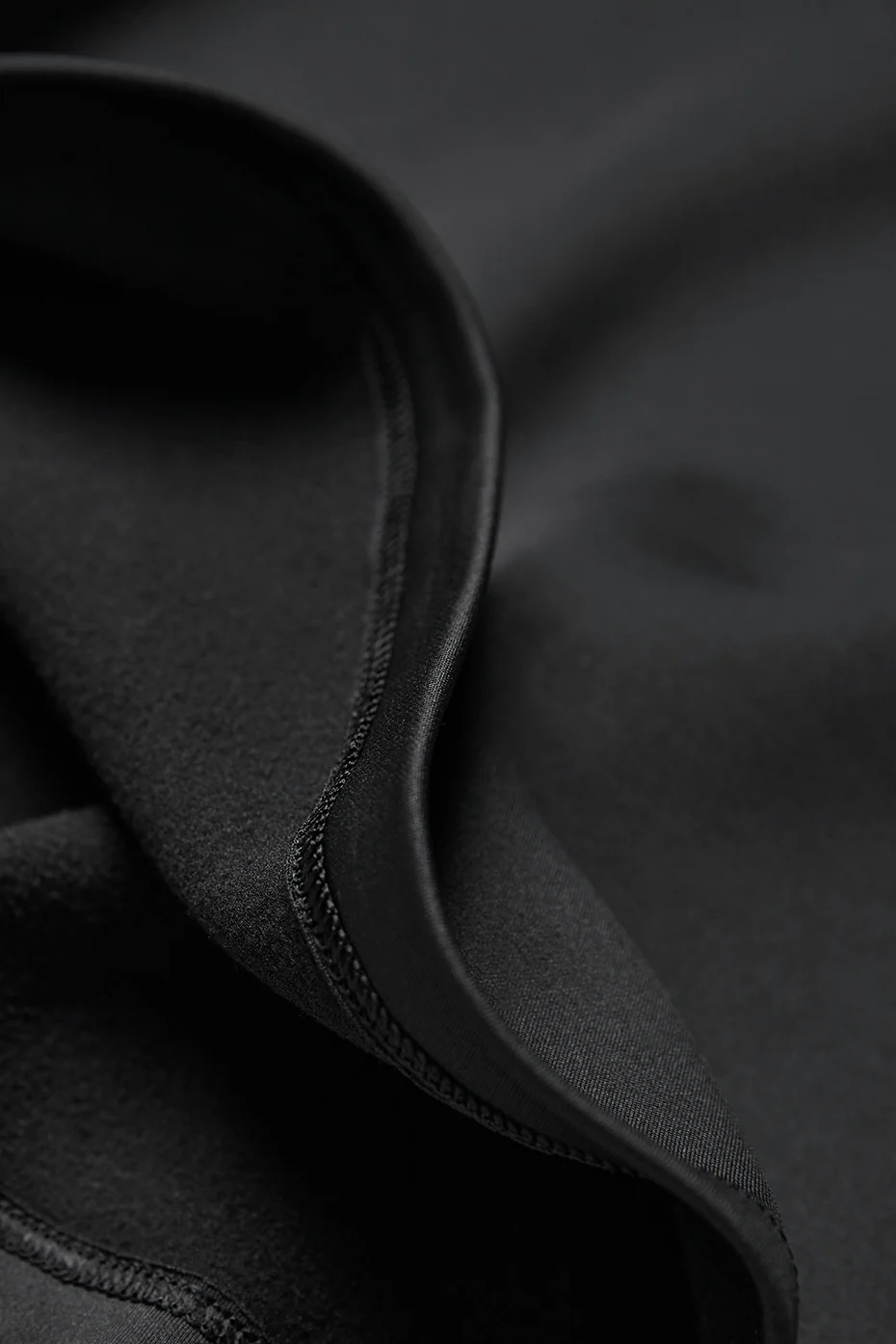Airbrush Winter Warm Nocturne Long Sleeve - Black - Image 6
