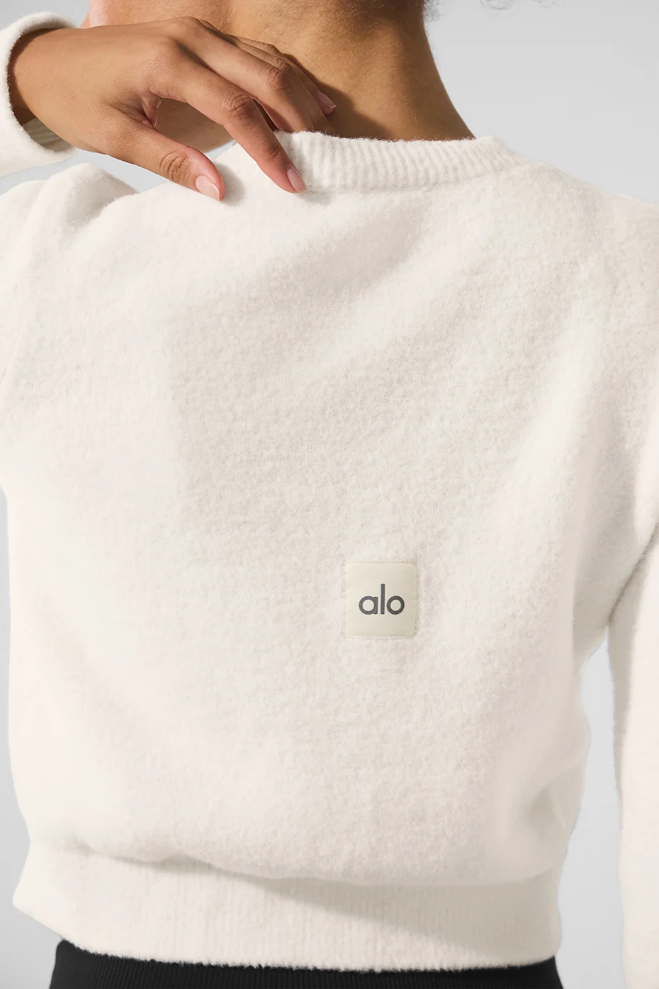 Snuggle Up Sweater Cropped Cardigan - Ivory - Image 5