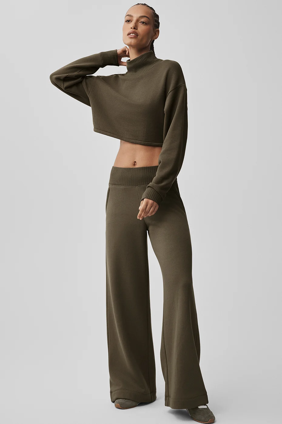 Cropped Serenity Coverup - Olive Tree - Image 6