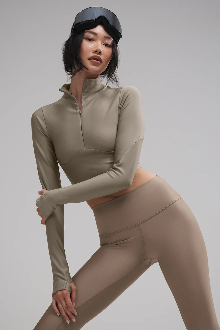 Airlift Winter Warm Ski Time Long Sleeve - Light Cocoa - Image 3