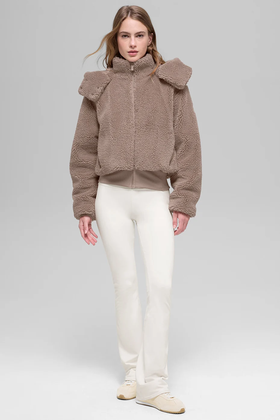 Foxy Sherpa Jacket - Chai Latte - Image 6
