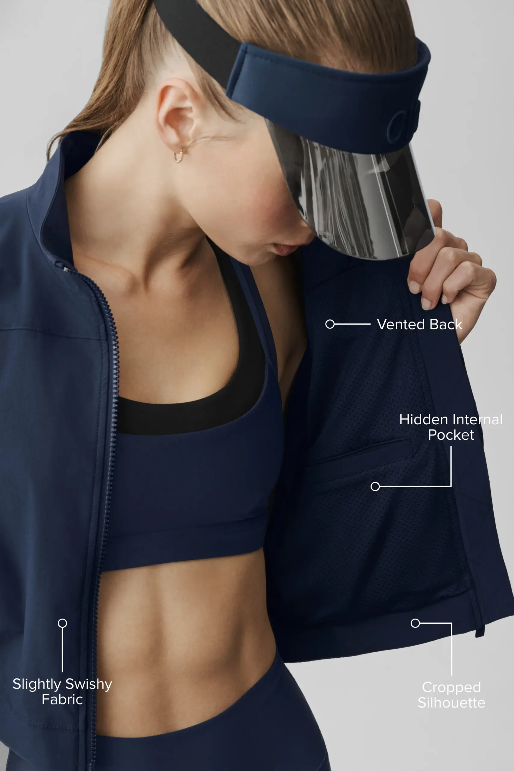 Clubhouse Jacket - Navy - Image 2