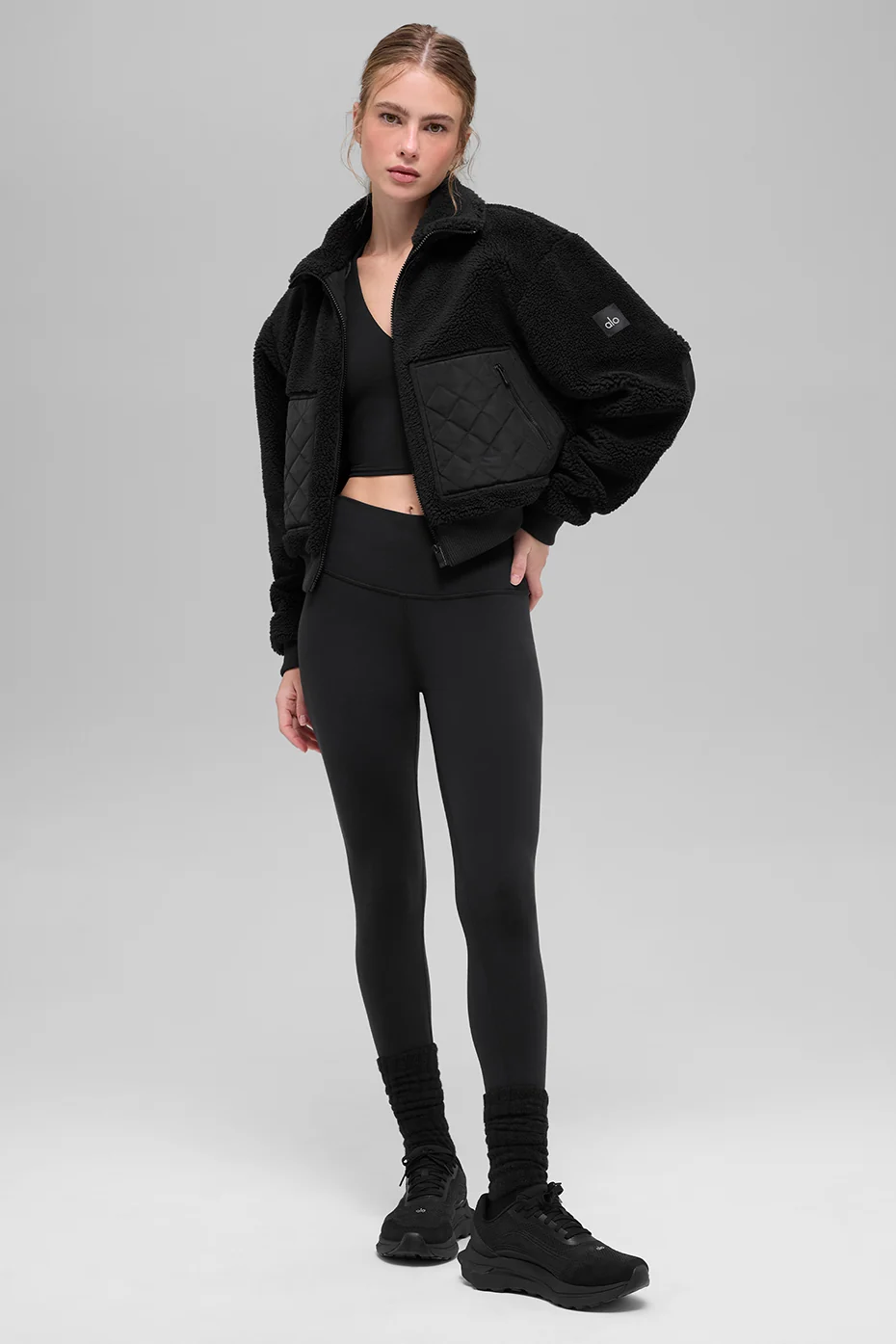 Sherpa Edge Bomber - Black - Image 5