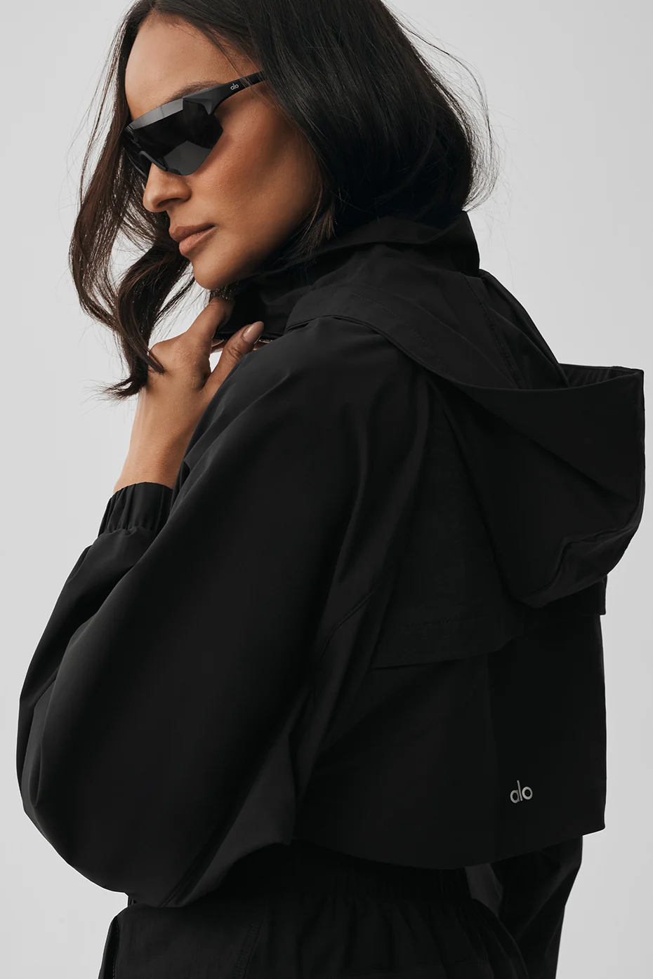Cropped Playmaker Jacket - Black - Image 4