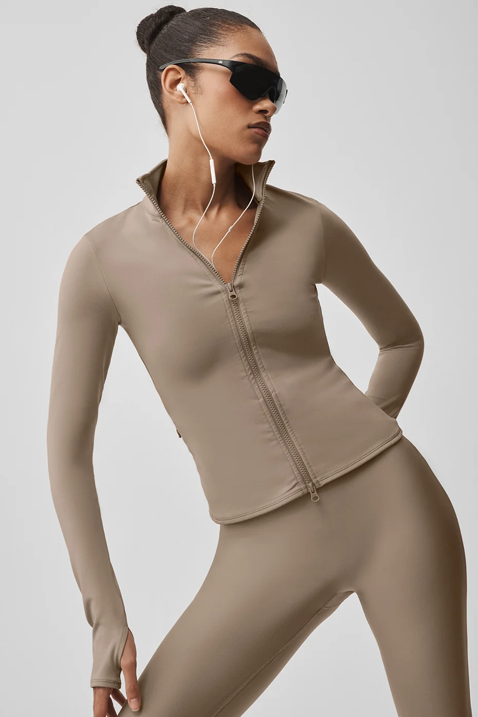 Airlift Winter Warm Radiant Full-Zip Jacket - Gravel - Image 4