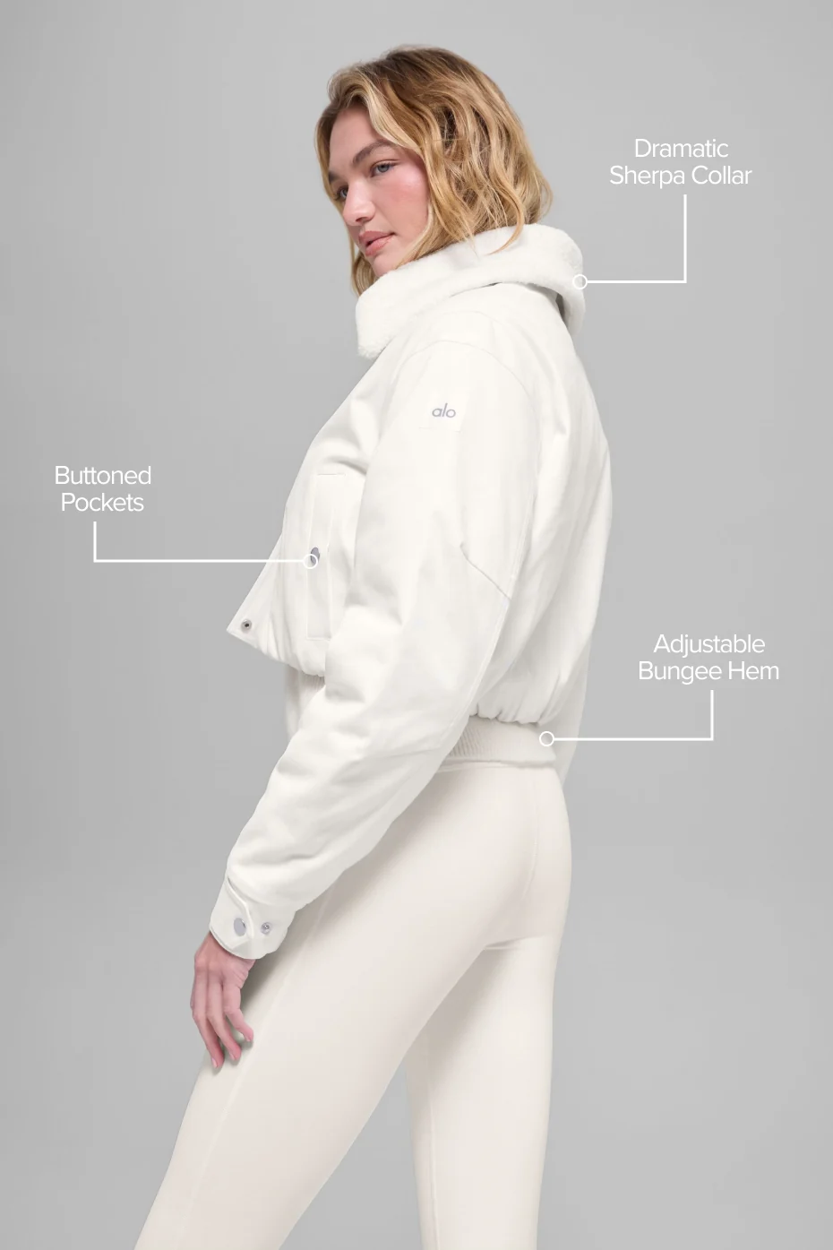 Navigator Jacket - Ivory - Image 2