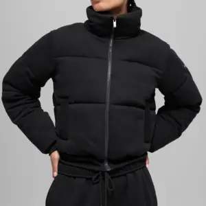 Sweatshirt Puffer - Black
