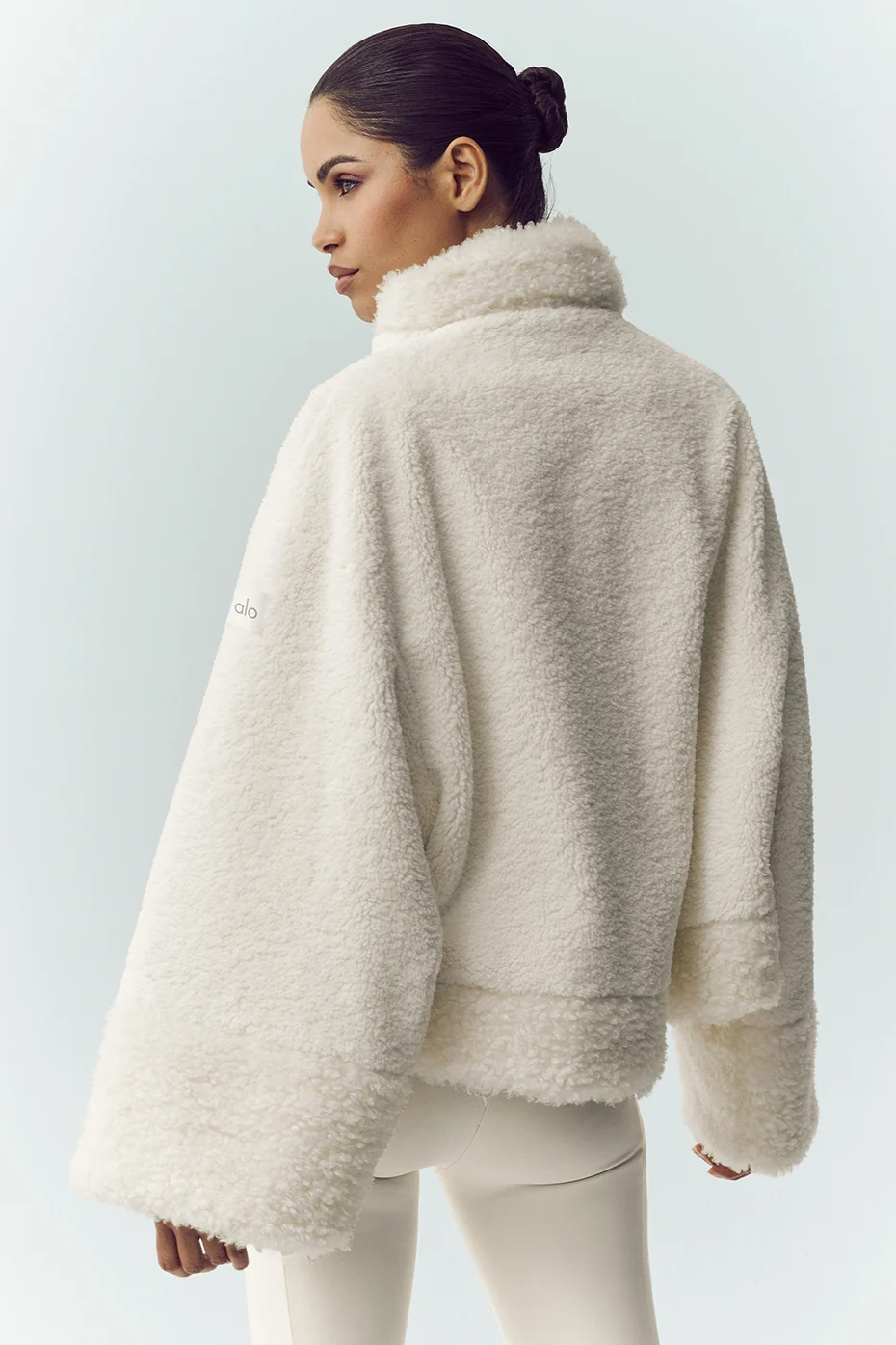 Sherpa Fireside Bomber - Ivory - Image 4
