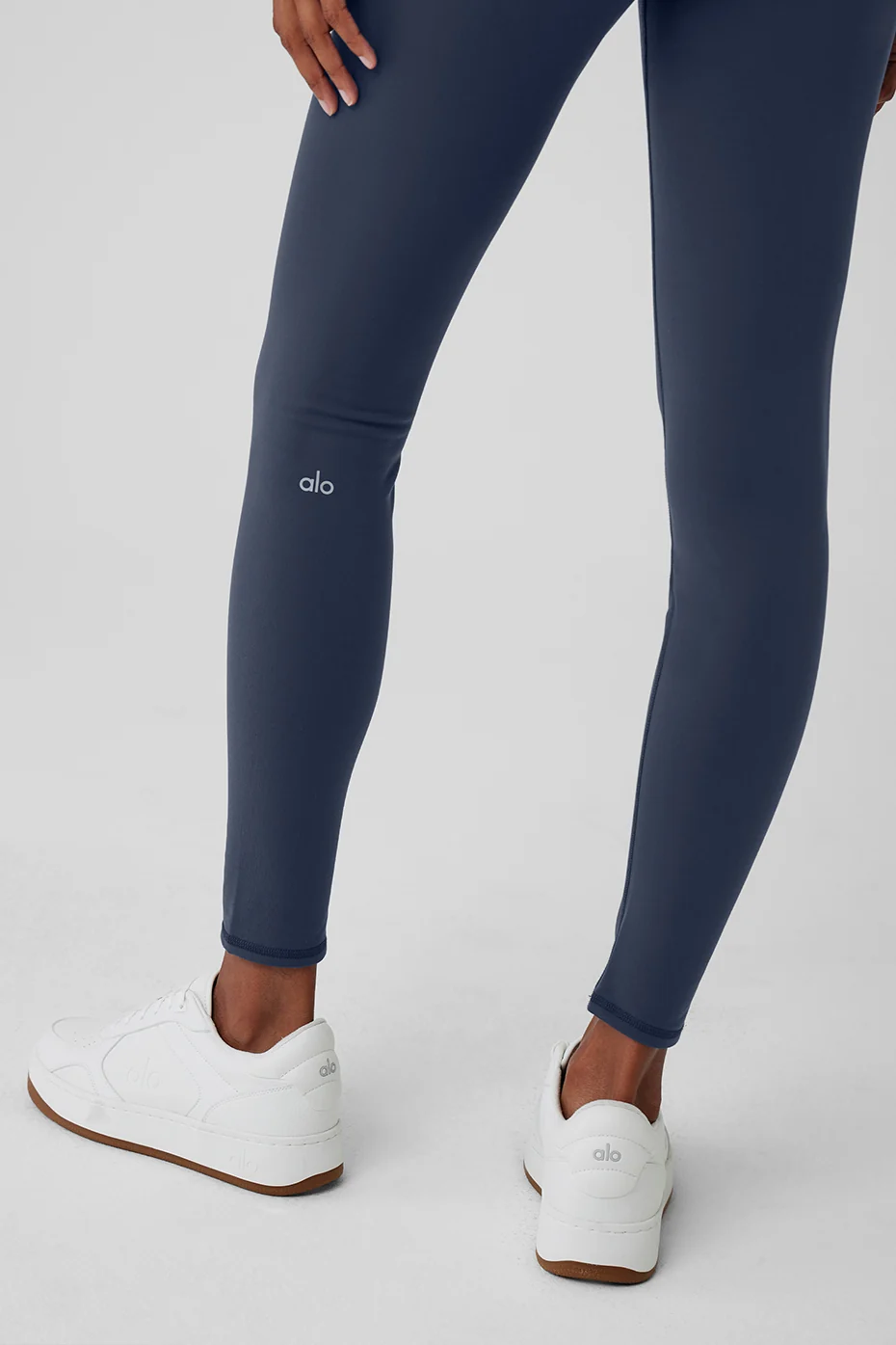 Airbrush Winter Warm High-Waist Nocturne Legging - Navy - Image 5