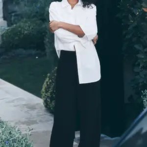 High-Waist Dreamscape Trouser (Long) - Black