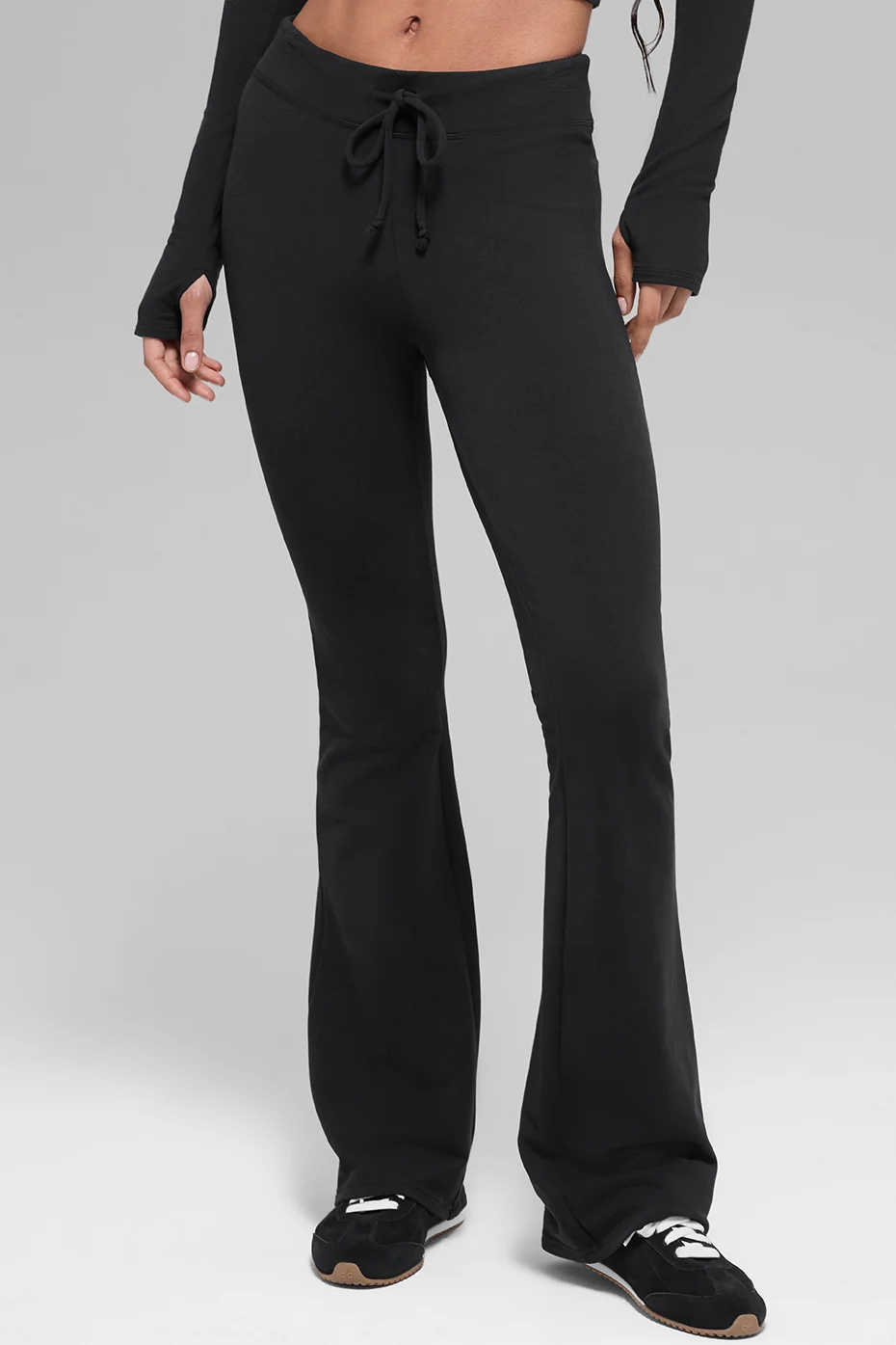 Sway Bootcut Sweatpant - Black - Image 3
