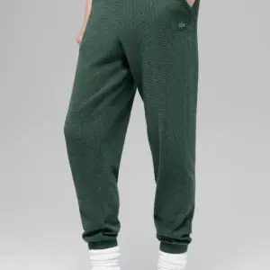 Waffle Weekend Escape Jogger - Clover Green