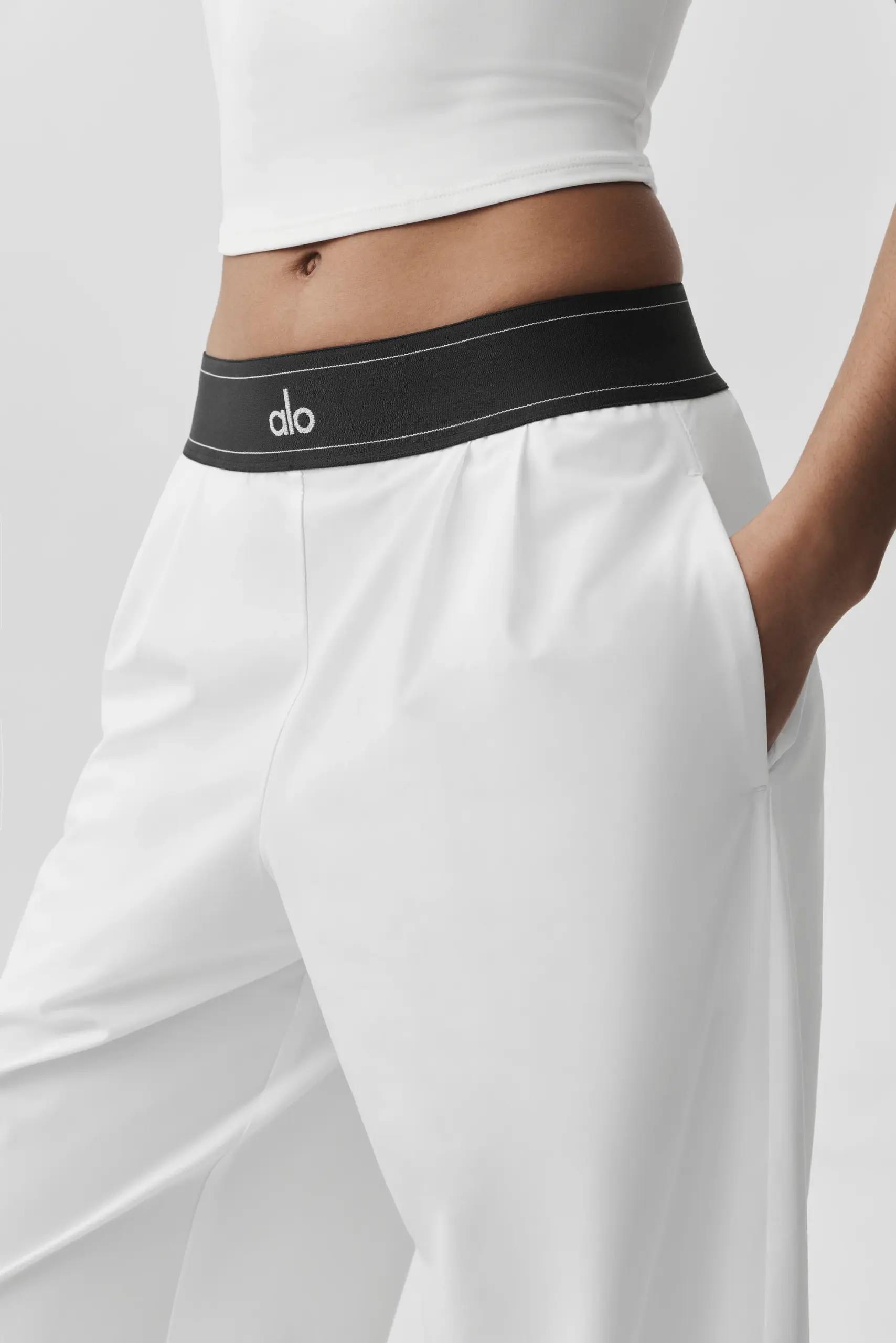 Suit Up Trouser (Regular) - White/Black - Image 5