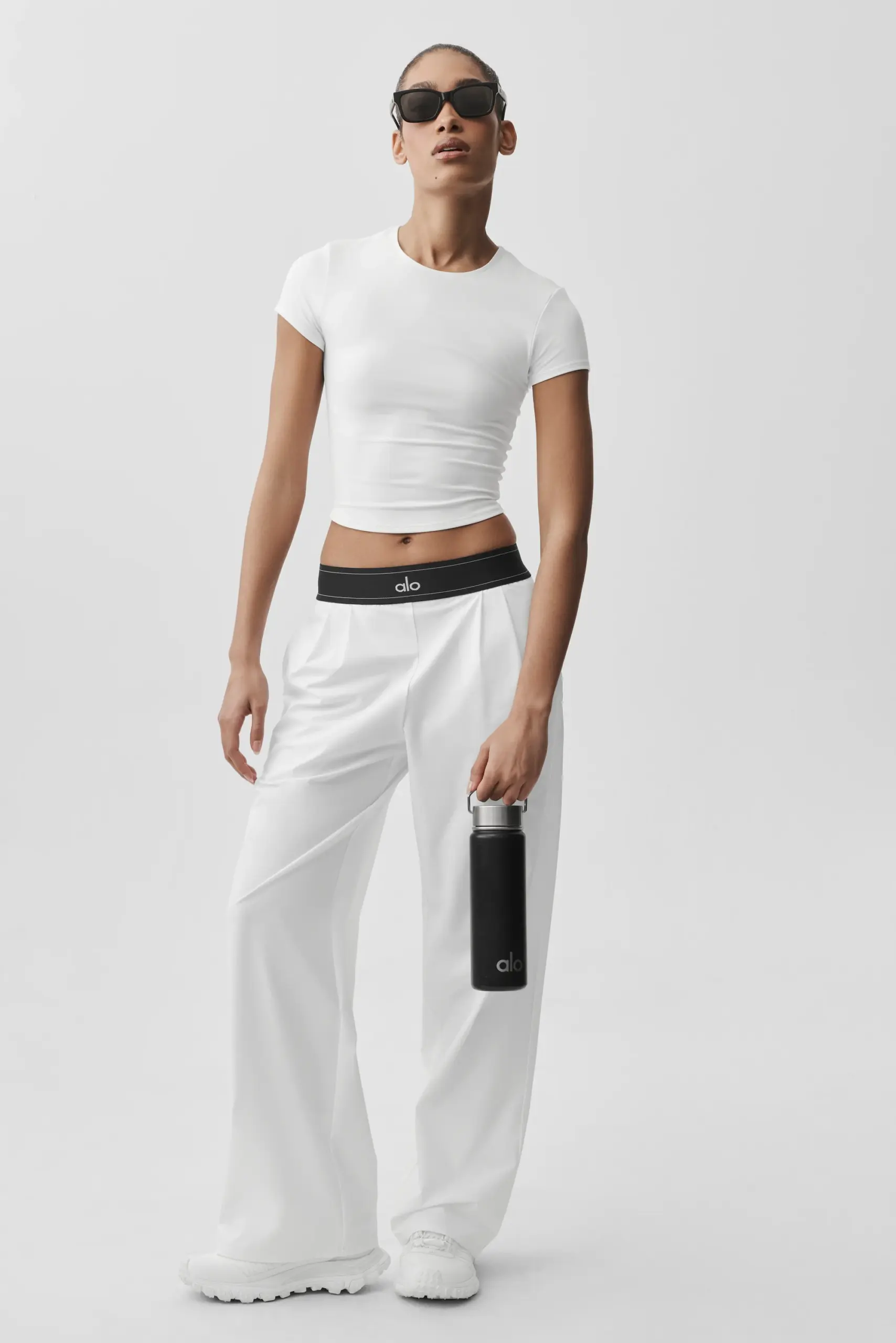 Suit Up Trouser (Regular) - White/Black - Image 4