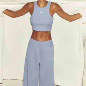 Serenity Wide Leg Sweatpant - Winter Frost