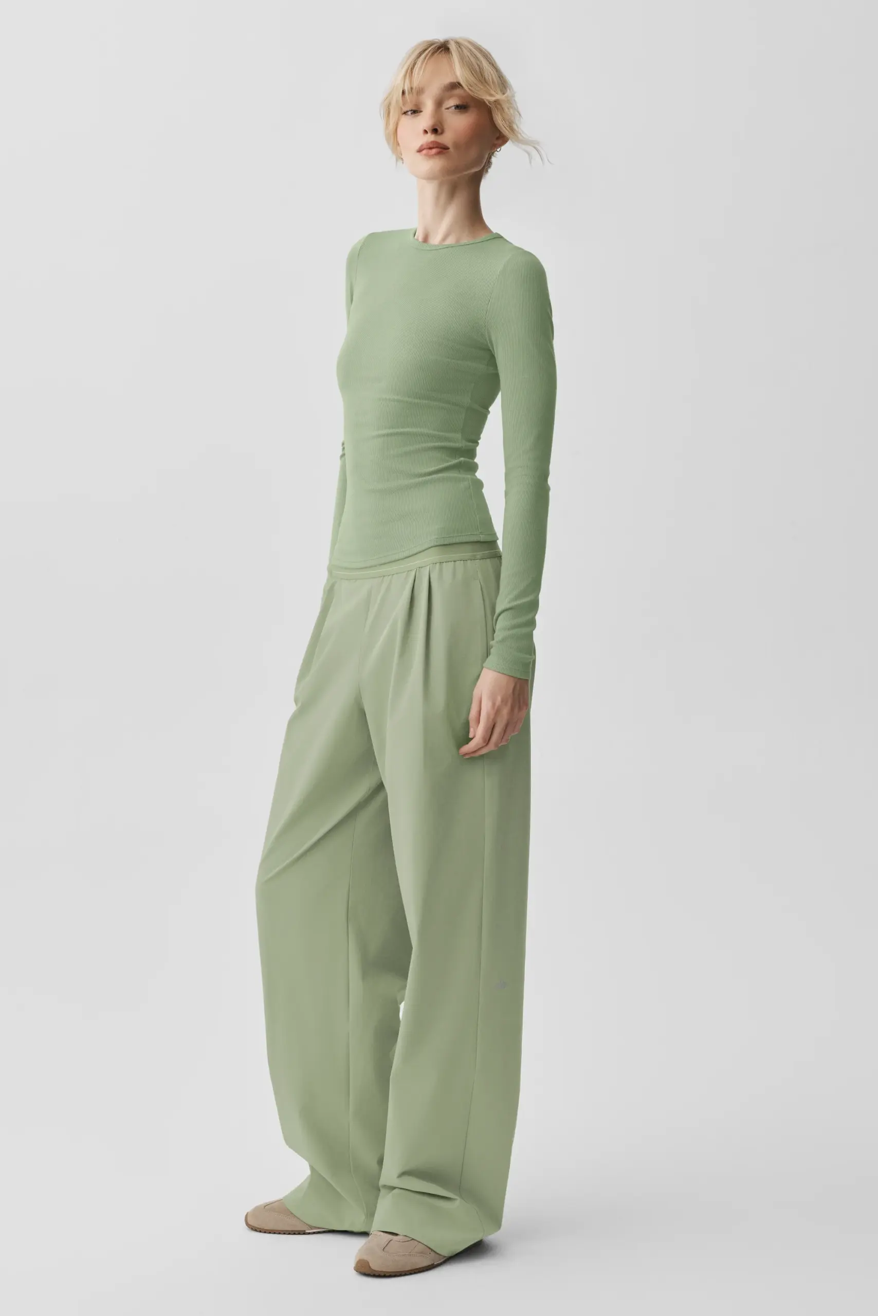 Suit Up Trouser (Long) - Dune Grass - Image 4