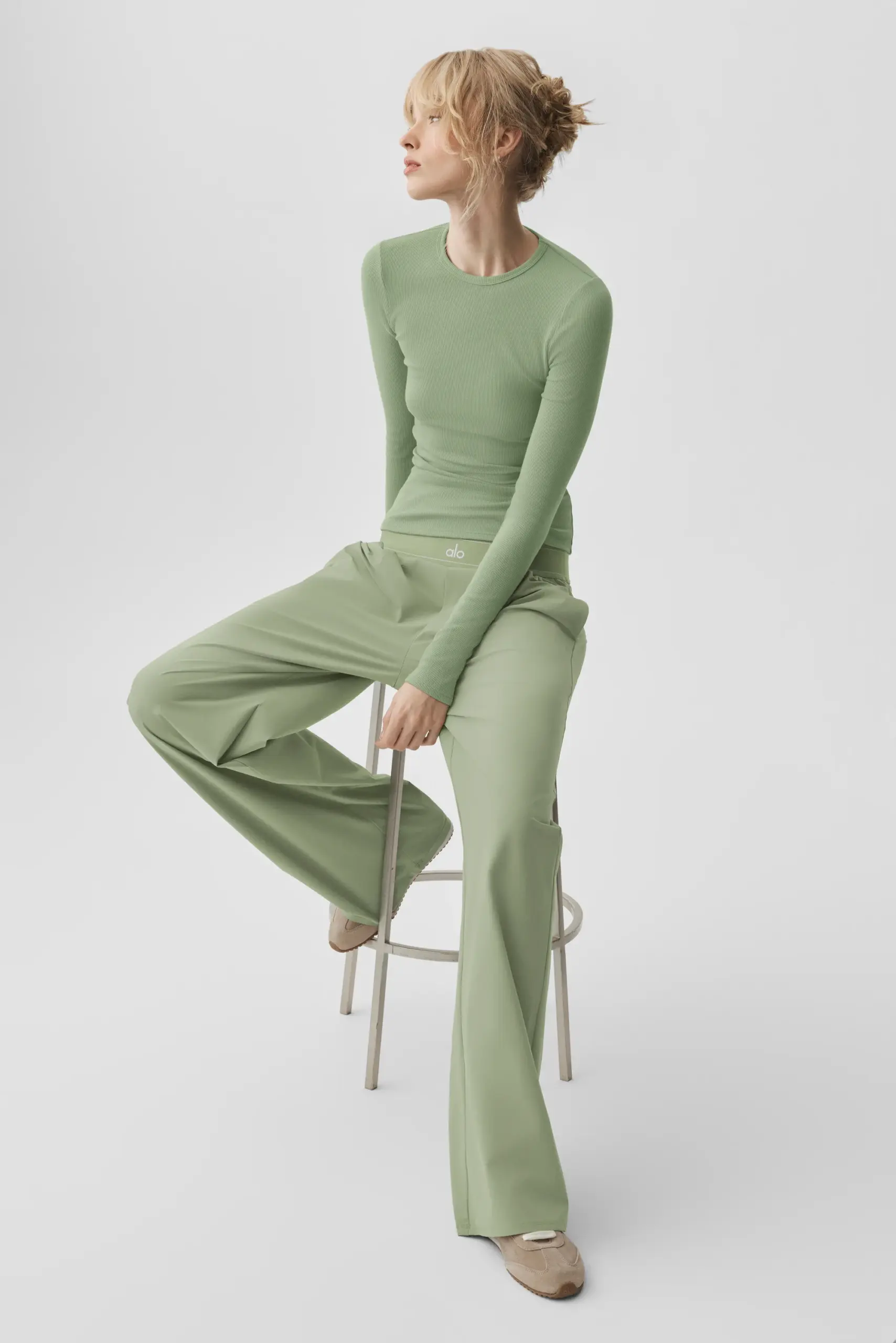 Suit Up Trouser (Long) - Dune Grass - Image 5