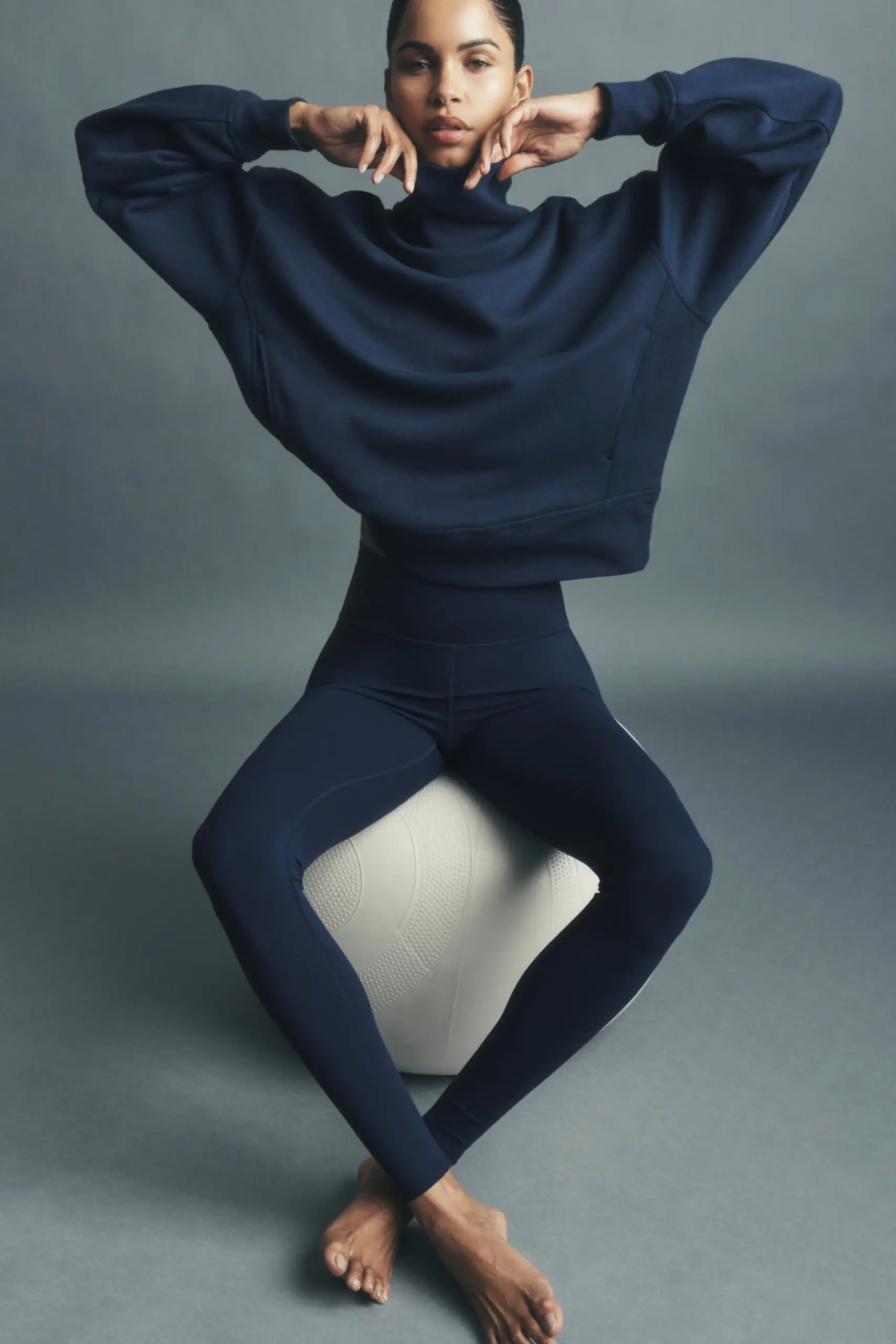 ALO Softsculpt High-Waist Legging - Navy