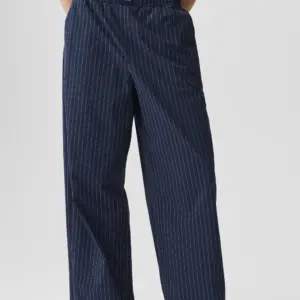 Pinstripe Daylight Boxer Pant (Regular) - Navy/Ivory