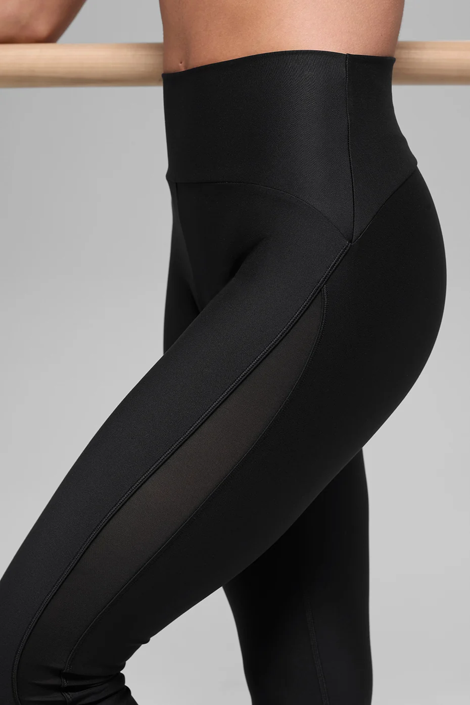 Airlift High-Waist Mesh Infatuation Legging - Black - Image 3