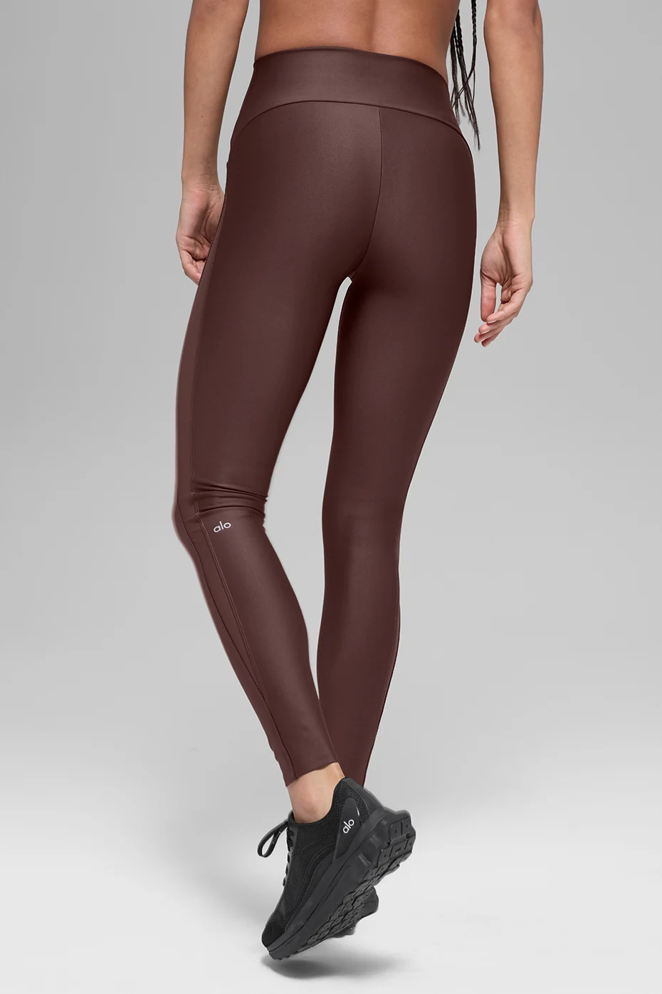Airlift High-Waist Mesh Infatuation Legging - Brownstone - Image 2