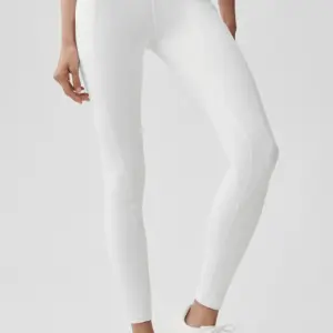 Airbrush High-Waist Fast Track Legging - White/Black